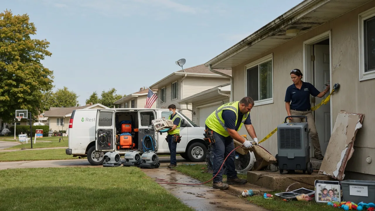 Water Damage Restoration in Milfay, OK near me